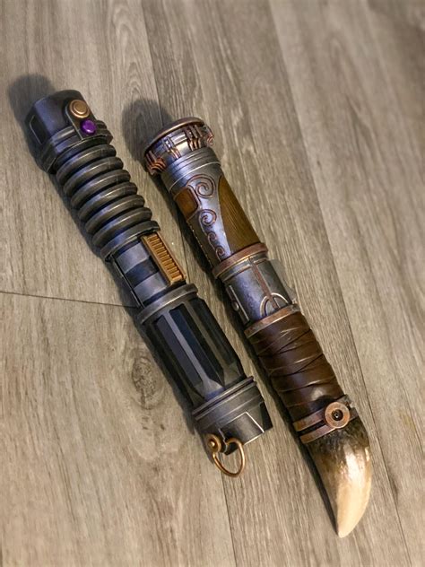 Update Heres my Custom Lightsaber after the paintingetching. . R lightsabers